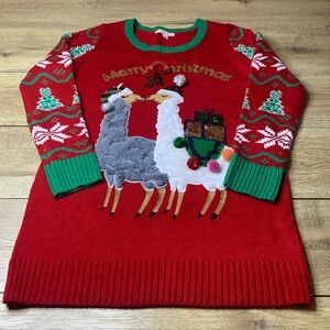 It's Our Time Red Christmas Sweater